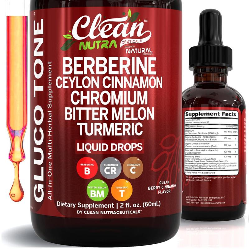 Glucose Control Support Drops – 30 ml