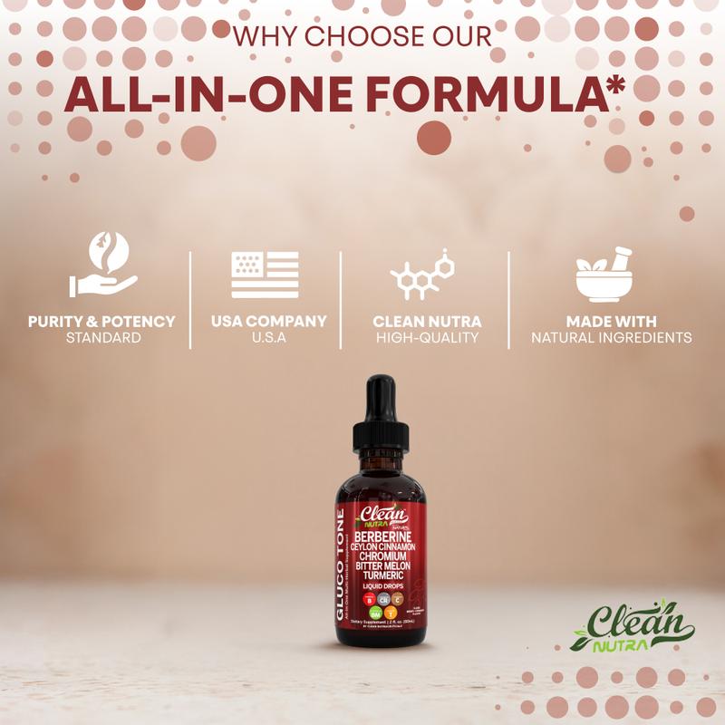 Glucose Control Support Drops – 30 ml