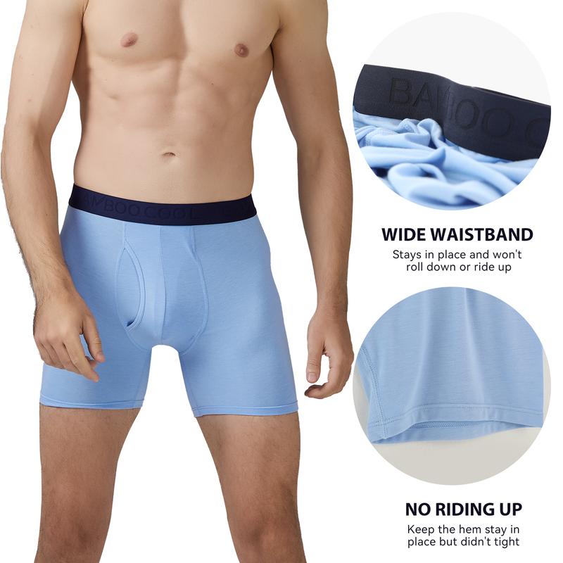 Bamboo Cooling Boxer Briefs (Pack of 6)