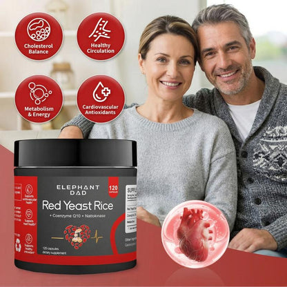 Red Yeast Rice Heart Support – 120 Capsules