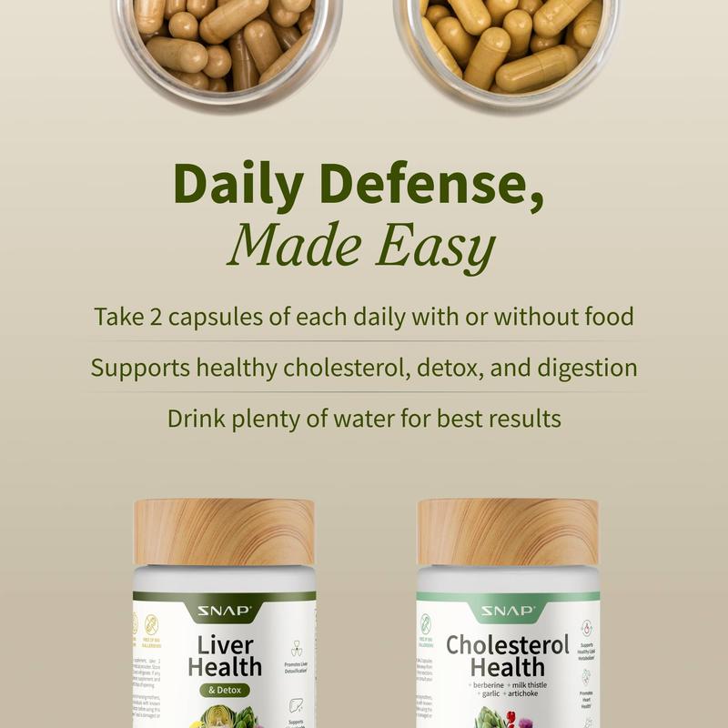 Cholesterol And Liver Support Bundle
