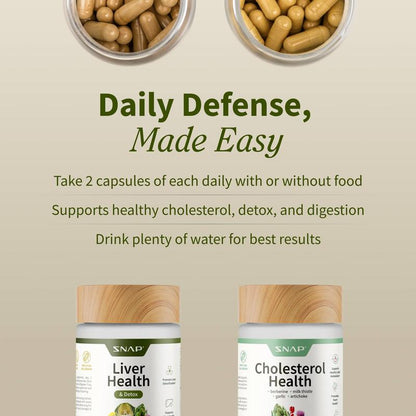 Cholesterol And Liver Support Bundle
