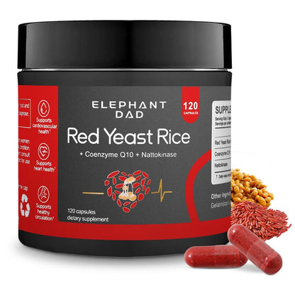 Red Yeast Rice Heart Support – 120 Capsules