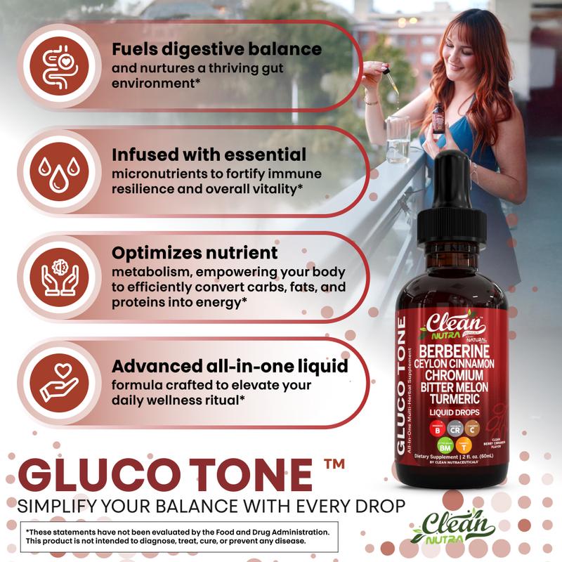 Glucose Control Support Drops – 30 ml